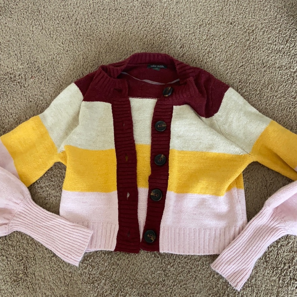 Cropped cardigan